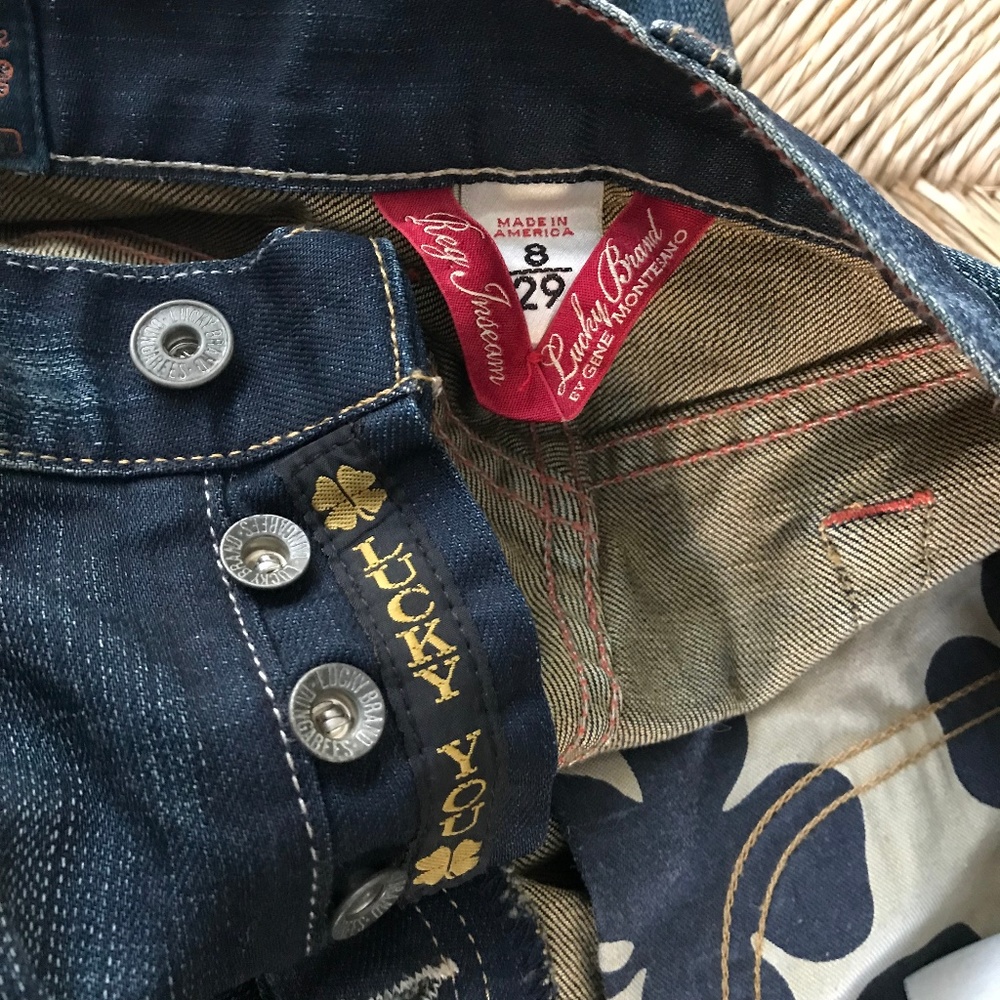 Women's LUCKY BRAND Easy Rider Jeans Size 8